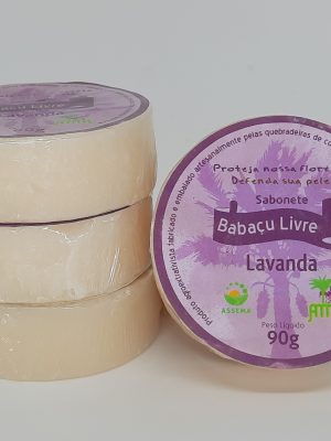 Sabonete Babaçu Livre - Lavanda (90g)