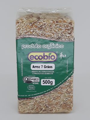 Arroz 7 Grãos Orgânico Ecobio (500g)
