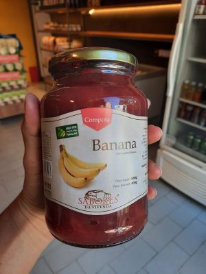 Compota de banana (680g)